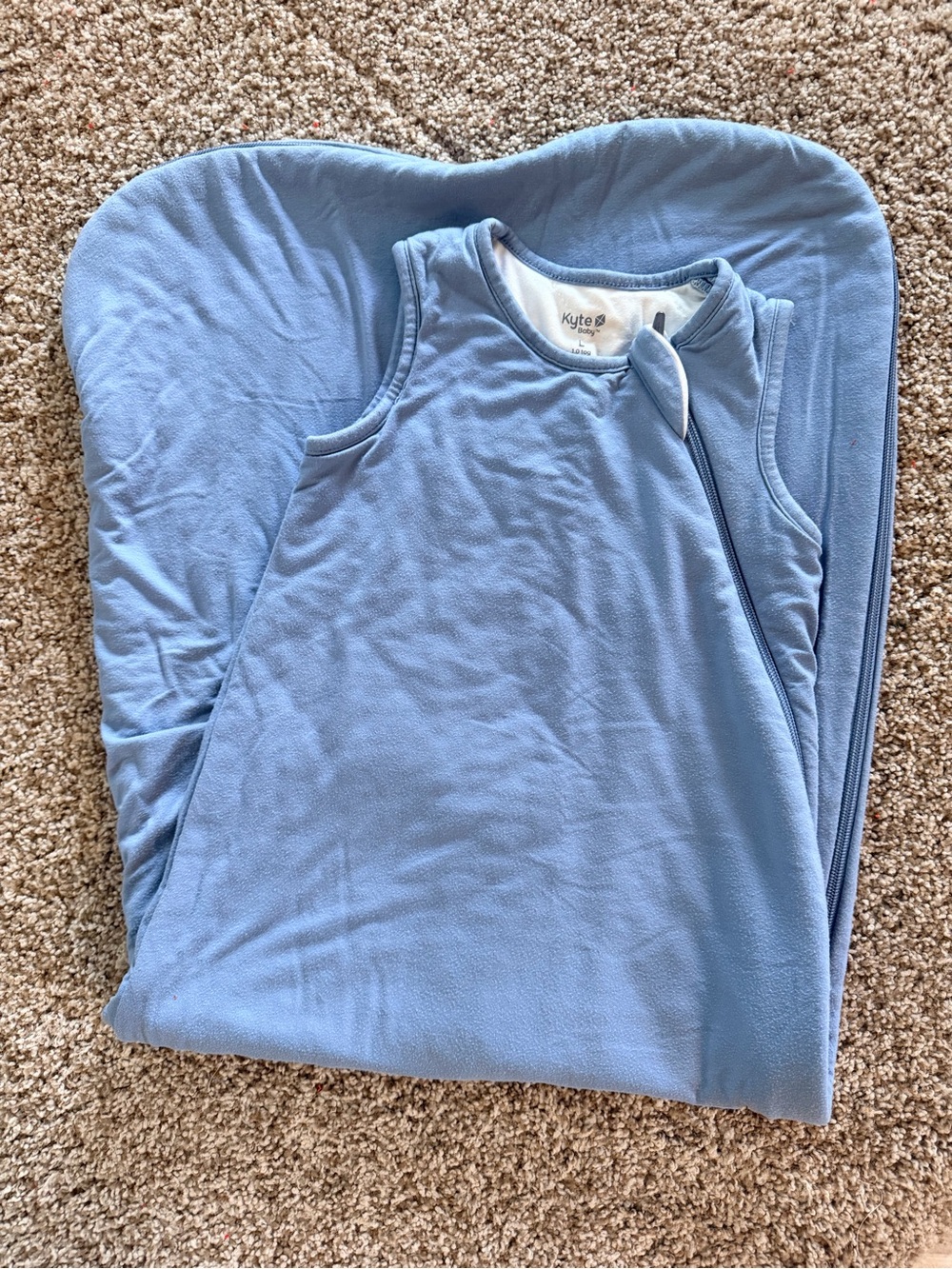 Kyte BABY Sky Blue Sleeveless Sleep Sack